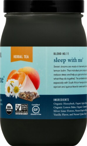 Paromi Sleep wiht Me Herbal Tea Full Leaf Tea Sachets Perspective: right
