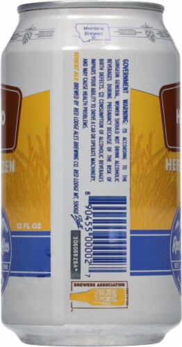 Red Lodge Ales Helio Hefeweizen Perspective: right