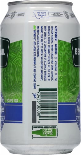 Red Lodge Ales Bent Nail IPA Beer Perspective: right
