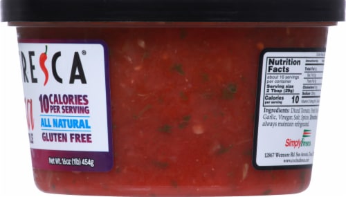 Cocina Fresca Cantina Style Mild Sweet Onion Salsa Perspective: right
