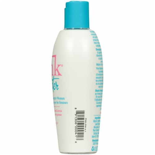 Pink Water Water-Based Personal Lubricant Perspective: right