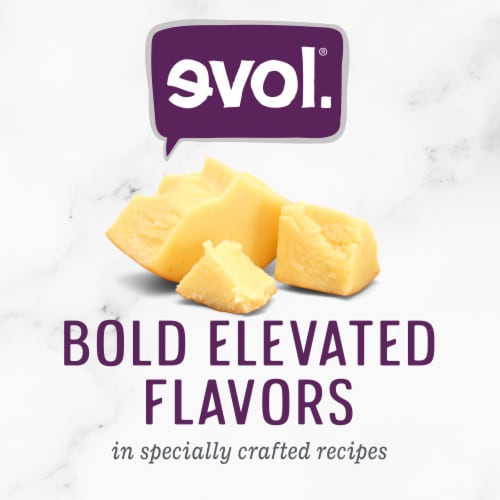 Evol Truffle Parmesan Mac And Cheese Bowl Frozen Meal Perspective: right