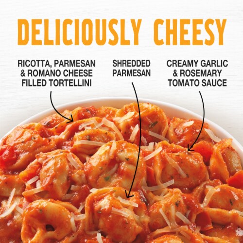 Evol Three Cheese Tortellini Frozen Meal Perspective: right