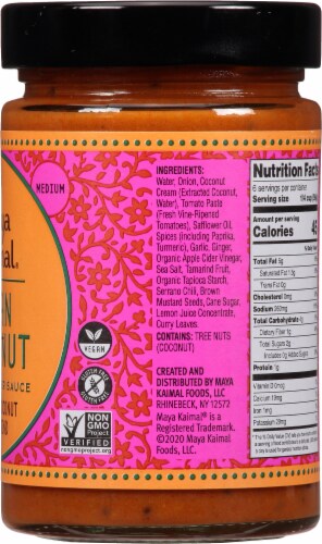 Maya Kaimal® Goan Coconut Indian Simmer Sauce Perspective: right