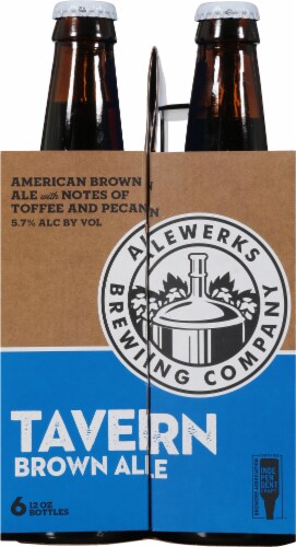 Alewerks Brewing Company Brown Ale Perspective: right