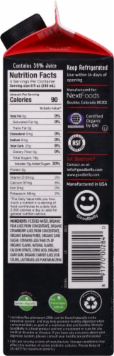 GoodBelly Probiotics Strawberry Banana Juice Drink Perspective: right