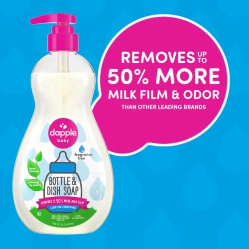 Dapple® Fragrance Free Bottle & Dish Soap Perspective: right