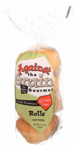 Against The Grain Gourmet Fresh Rosemary Frozen Gluten Free Rolls Perspective: right