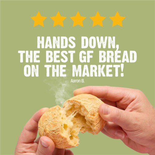 Against the Grain® Garlic & Rosemary Frozen Dinner Rolls Perspective: right