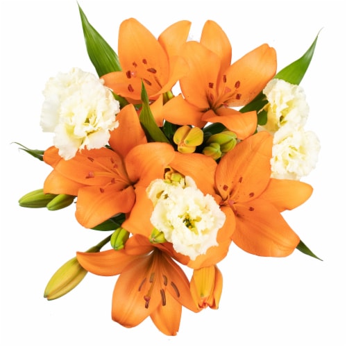 Elegant Lisi Mixed Flower Bouquet Perspective: right