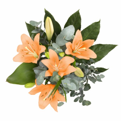 Luscious LA Lily Bouquet Perspective: right