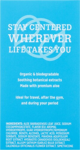 Good Clean Love Rebalance Personal Moisturizing & Cleansing Wipes Perspective: right