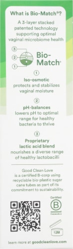 Good Clean Love® Almost Naked® 95% Organic Personal Lubricant Perspective: right