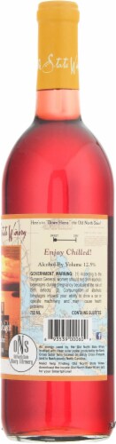 Old North State Winery Afternoon Delight Muscadine Red Wine Perspective: right