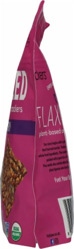 Doctor in the Kitchen® Flackers® Rosemary Flax Seed Crackers Perspective: right