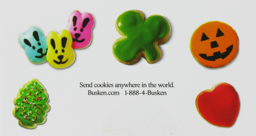 Busken's Seasonal Iced Cookies Perspective: right