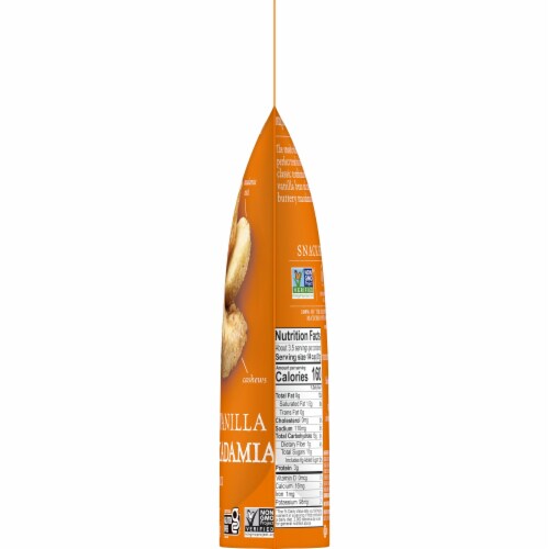 Sahale Snacks® Tangerine Vanilla Cashew-Macadamia Glazed Mix Nuts Perspective: right