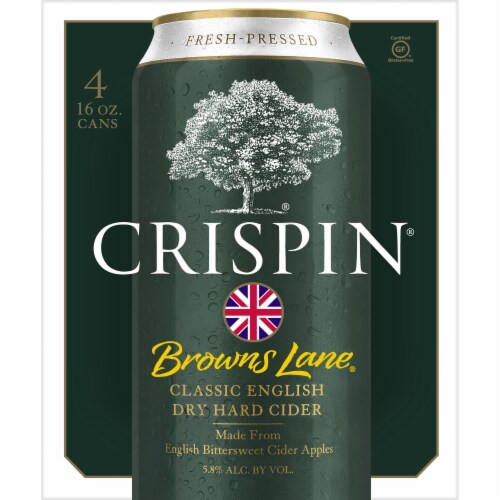 Crispin Browns Lane Classic English Dry Hard Cider Perspective: right