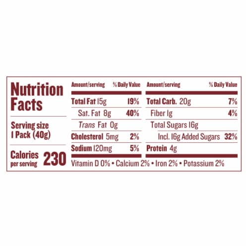Justin's Organic Milk Chocolate Peanut Butter Cups 1.4 oz Perspective: right
