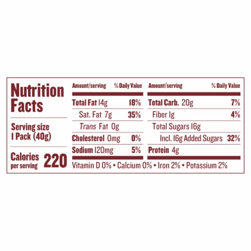 Justin's Organic Dark Chocolate Peanut Butter Cups 1.4 oz Perspective: right