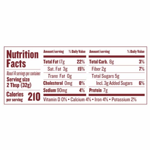 Justin's Maple Almond Butter Jar 16 oz Perspective: right