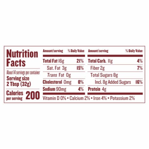 Justin's® Chocolate Hazelnut Butter Blend Perspective: right