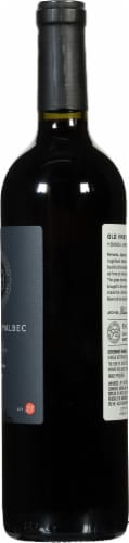 90 + Cellars Lot 23 Old Vine Malbec Argentina Red Wine Perspective: right