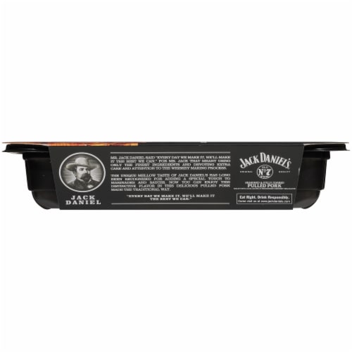 Jack Daniel's Old No 7 Seasoned & Fully Cooked Pulled Pork Perspective: right
