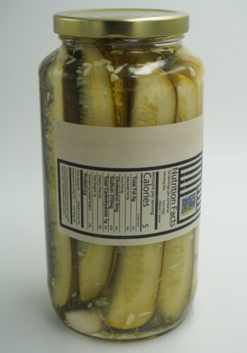 McClure's® Garlic & Dill Pickle Spears Perspective: right