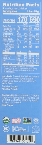 Luna & Larry's Coconut Bliss Naked Bars Perspective: right