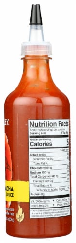 Sky Valley Sriracha Sauce Perspective: right