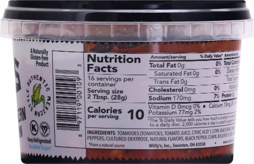 Willy's Vegan Black Bean 'N Corn Salsa Perspective: right