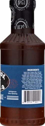 Fox Bros. Vinegar BBQ Sauce Perspective: right