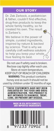 Zarbee's® Baby Cough + Immune Medicine Perspective: right