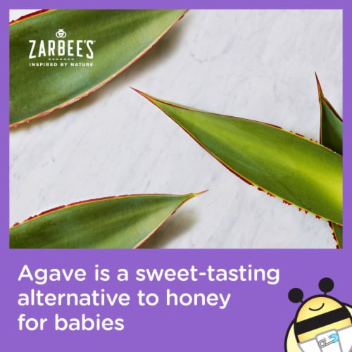 Zarbee's® Baby Natural Grape Flavor Cough Syrup + Immune with Agave Perspective: right
