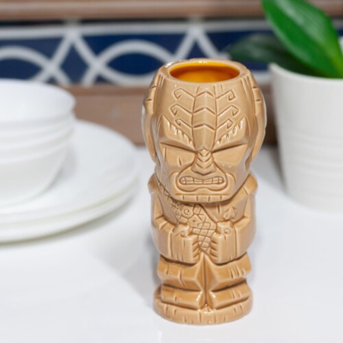 Geeki Tikis Star Trek: The Next Generation Lt. Worf Ceramic Mug | 14 Ounces Perspective: right