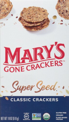 Mary's Gone Crackers™ Gluten Free Super Seed Classic Crackers Perspective: right