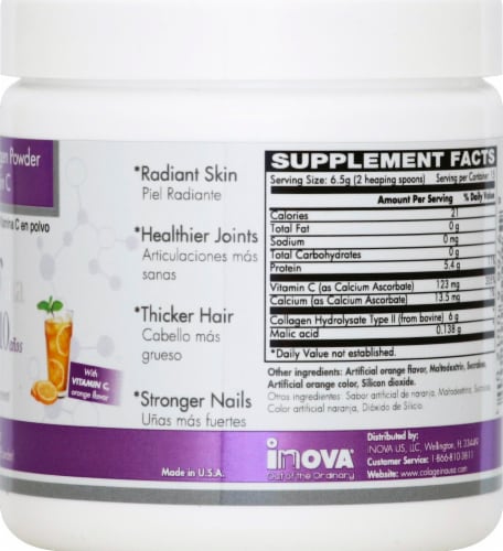Colageina 10 Dietary Supplement Powder Perspective: right