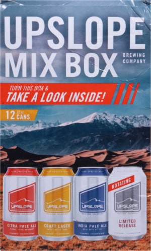 Upslope Brewing Co. Mix Box Beer Variety Pack Perspective: right