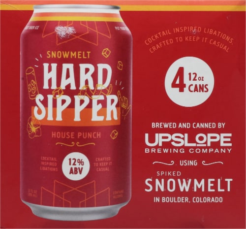 Upslope Brewing Co. Snowmelt House Punch Hard Sipper Cocktail Perspective: right