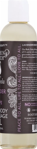 Soothing Touch Ayurveda Lavender Calming Bath Body & Massage Oil Perspective: right