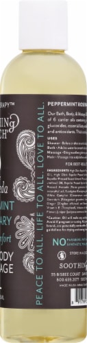 Soothing Touch Ayurveda Peppermint Rosemary Muscle Comfort Bath Body & Massage Oil Perspective: right