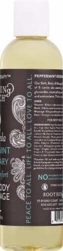 Soothing Touch Ayurveda Peppermint Rosemary Muscle Comfort Bath Body & Massage Oil Perspective: right