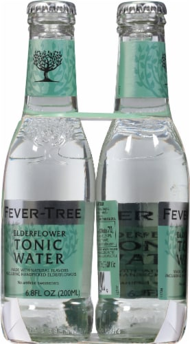 Fever-Tree Elderflower Tonic Water Perspective: right