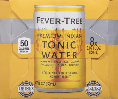 Fever-Tree Premium Indian Tonic Water Cans Perspective: right