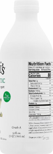 Siggi's Icelandic Style Skyr Vanilla Yogurt Perspective: right