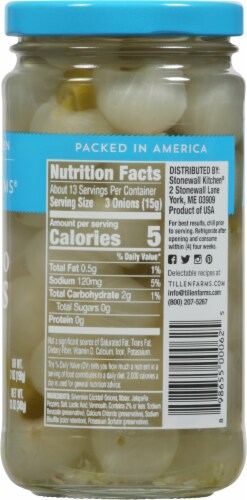 Stonewall Kitchen Tillen Farms® Jalapeno Onions in Vermouth Perspective: right