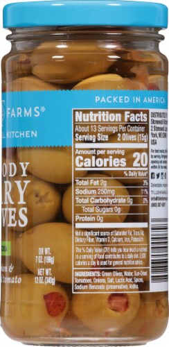 Tillen Farms® Gluten-Free Bloody Mary Olives Perspective: right