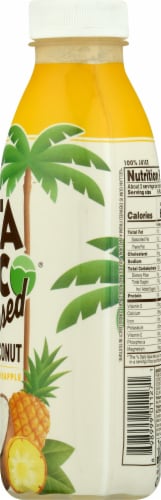 Vita Coco® Pressed Coconut Pineapple Flavored Bottled Water Perspective: right