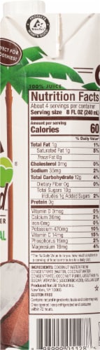 Vita Coco® Pressed Coconut Bottled Water Perspective: right